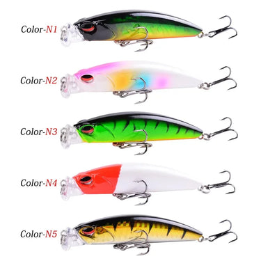 NEW Popper Lure 8cm 10g Unpainted Fishing Lures Wobblers Trolling Top Water Bass Bait Pesca Isca Artificial Balance Weight Goods