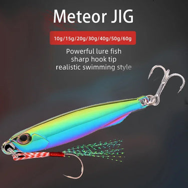 Metal Cast Jig Spoon 10g 15g 20g 30g 40g 60g 80g Lures with Hook Casting Jigging Fish Sea Bass Fishing Lure Artificial Bait