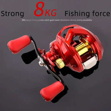Baitcasting Reel Betriel 8KG Max Drag 7.2:1 Gear Ratio Fishing Reel Baitcaster Reels