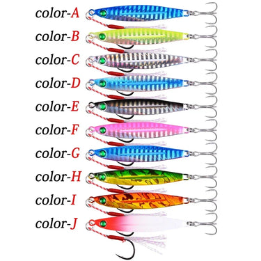Metal Cast Jig Spoon 7g-10g-14g-17g-21g-28g-40g-60g Casting Jigging Fish Sea Bass Fishing Lure Tackle
