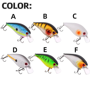 Crank Bait Fishing Lure Wobbler 14g Minnow Isca Artificial Lure Crankbait Leurre de Bass Pike Trolling Pesca Tackle