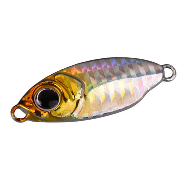 Metal Jig Fishing Lure Slow pitch Jigs Leaf 10G 15G 20G 25G Shore Cast Spoon Bass Fishing Bait Trout Saltwater Jigging Lures