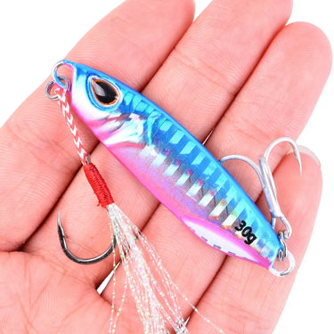 Metal Cast Jig Spoon 10/15/20/30/40/50g Shore Casting Jigging Fish Sea Bass Pesca Fishing Lure Artificial Bait Tackle