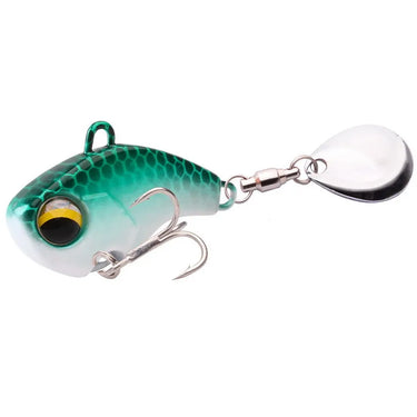 Rotating Metal VIB vibration Bait Spinner Spoon Fishing Lures 6g/14g/26g Jigs Trout Wobbler Fishing Hard Baits Tackle Pesca