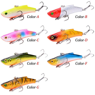 Sinking Fishing Crankbaits Winter Crankbait 7CM 17.8g Wobbler Ice Hard Lure Vibration Wobbler Crankbait Sea Fishing Lure