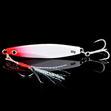 Shore Cast Metal Jig Spoon Sea Fishing Lures 7g 12g 17g 22g 30g 60g Jigging Hard Fish Saltwater Spinner Baits Fishing Lure