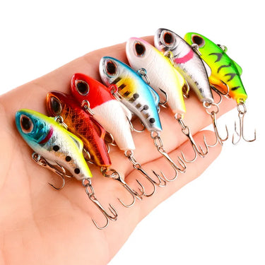 New 3.4cm/5g Winter Crankbait Wobbler Sinking Fishing Crankbaits Vib Lure Ice Hard Lure Mini Wobblers Crankbait Sea Fishing Lure