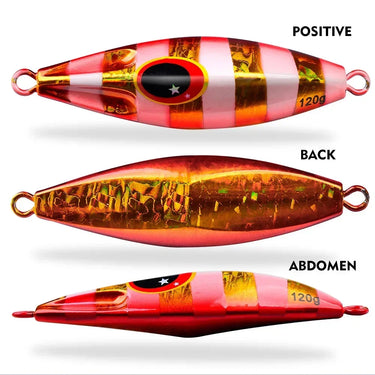 Metal Jig Spoon Lure 30g 40g 60g 80g 100g 120g Artificial Bait Shore Slow Jigging Super Hard Bass Fishing Tackle