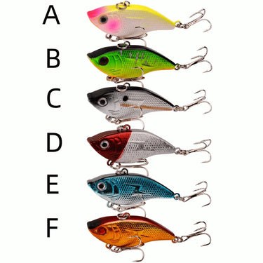 VIB Hard Bait Fishing Lure 5.5cm 14g Sinking Long Shot Rattling Crankabit Wobbler  Artificial Pesca For Bass Pike