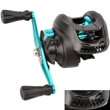 Baitcasting Reel 7.2:1 High Speed Long Shoot Prevent Line Tangling Fishing Reel Fresh Saltwater Reel Fishing Pesca Wheel
