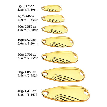 Fish-Shell Sequin Spoon Fishing Lure, Artificial Metal Rattling Spinner Bait, Fishing Accessories