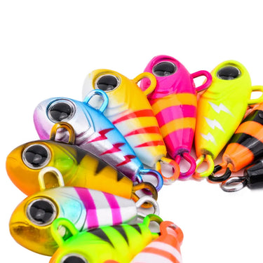 Fishing Lure Rotating Metal Vib Vibration Bait 6g-25g Spoon Lures Metal Fishing Lure Hard Bait  Spinnerbait Tackle