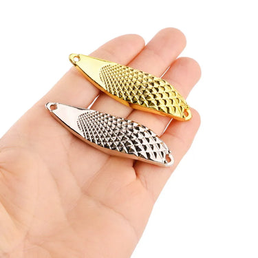 3g/5g/7g/10g/15g/20g  Metal Lure Fishing Lures Wobbler Spinner Bait Spoon Artificial Bass Hard Sequin Paillette Metal Lures