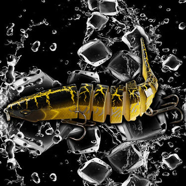 8 Segments  12cm 20g Multi Jointed Swimbait Sinking Wobblers Hard Bait For Pike Fishing Lures Trout Bait Crankbait Bass Tackle