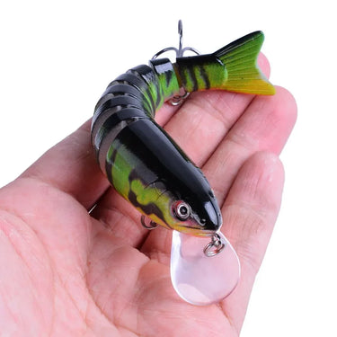 Wobblers Fishing Lures Artificial Multi Jointed Sections Artificial Hard Bait Trolling Pike Carp Fishing Tools