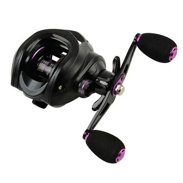 New Baitcasting Reel 8KG Max Drag 18+1 Bearings Aluminum Frame Freshwater Saltwater Fishing Reel