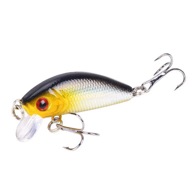 Minnow Fishing Lure 50mm4.2g Topwater Hard Bait Wobbler Jig Bait Crankbait Carp Striped Bass Pesca Fishing Tackle Swim Bait