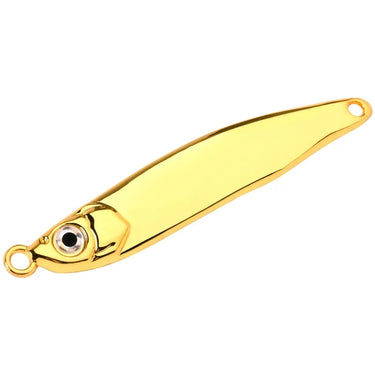 1PC Gold Silvery Fishing Bait Fishing Metal Spoon Lure Bait for Trout Bass Spoons Small Hard Sequins Spinner Spoon