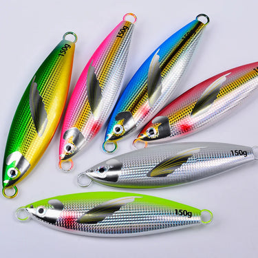 Fishing Lure Weights 30G-120G Casting Shore Metal Jig Lure Saltwater Lures Metal Bass Jig Isca Artificial Fake Fish