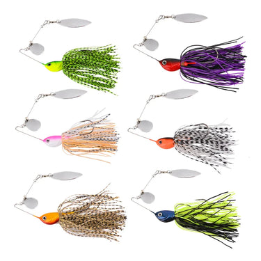 Spinner Bait 10G 14G Metal Lure Hard Fishing Lure Spinner Lure Spinnerbait Pike Swivel Fish Tackle Wobbler Fishing