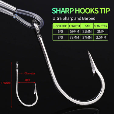 70g/96g Resin Head Octopus Soft Skirt Lure Deep Sea Boat Fishing Big Trolling Bait for Tuna Wahoo Shark Skirts Fast Sinking