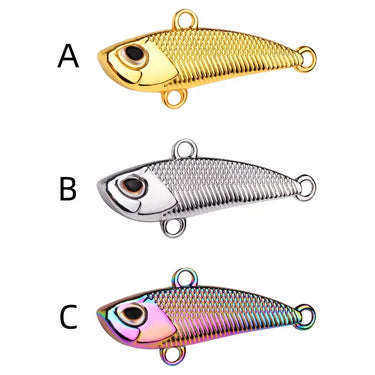 Pencil Spoon Fishing Lures 7g 10g 15g 20g 30g Metal VIB Artificial Bait Sinking Spinner Spoon Fishing Lures Jigs Fishing Tackle