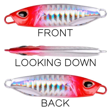 Metal Cast Jig Spoon 10/15/20/30/40/50g Shore Casting Jigging Fish Sea Bass Pesca Fishing Lure Artificial Bait Tackle