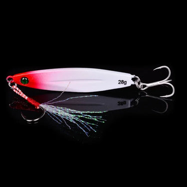 Metal Cast Jig Spoon 7g-10g-14g-17g-21g-28g-40g-60g Casting Jigging Fish Sea Bass Fishing Lure Tackle