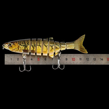 8 Segments  12cm 20g Multi Jointed Swimbait Sinking Wobblers Hard Bait For Pike Fishing Lures Trout Bait Crankbait Bass Tackle