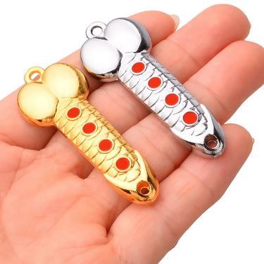 Golden Silvery DD Rotating Metal Spinner Spoon Fishing Lure Hard Baits 5g 7g 10g 15g 20g Spoon Fishing Lures Fishing Tackle