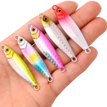 Japan Metal Cast Jig Lure 10g Shore Casting Jigging Lures Pesca Fish Sea Bass Fishing Lure Artificial Bait Tackle
