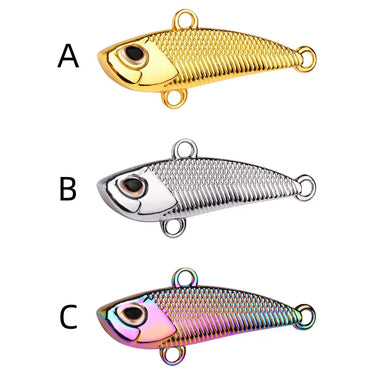 Silvery Golden Colorful Spoon Jigging Lure Metal Treble Hook Casting Blade Spinner Trolling Spoonbait Fishing Tackle Lures
