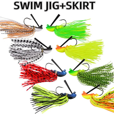 Fishing Lures Spinner Artificial Bait Skirts Weedless Buzzbait Wobblers for Bass Pike Swimbait Walleye