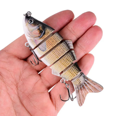 10cm 19g Pike Wobblers for Fishing Artificial Bait Hard Multi Jointed Swimbait Crankbait Lifelike Fishing Lure Tackle