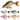 Mini Multi Jointed Swimbait 5cm 2.5g Fishing Lure set 6 Segments Flexible Fish Bait Swimbait Bionic Crankbait Tackle For Bass