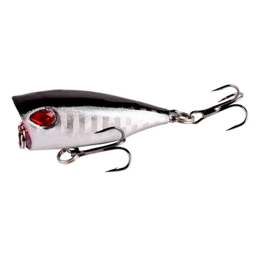 Mini Popper Fishing Lure 4.1cm-3g Floating Poper Bait Top Water Bait Crankbait Wobbler Artificial Swimbait Minnow