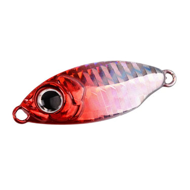 Metal Jig Fishing Lure Slow pitch Jigs Leaf 10G 15G 20G 25G Shore Cast Spoon Bass Fishing Bait Trout Saltwater Jigging Lures