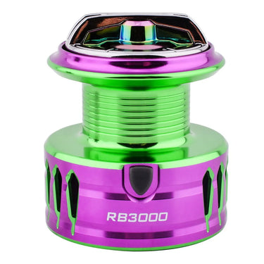 Colorful Spinning Reel Zero Play 2000-7000 Series 12KG Powerful Drag Lure Fishing Reel 3+1BB for Smooth Casting