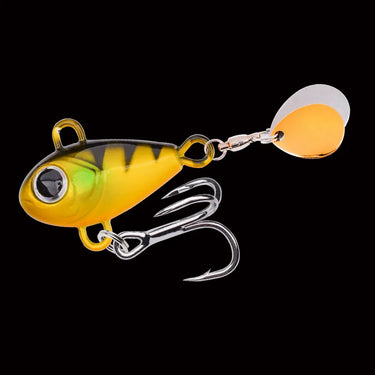 Fishing Lure Rotating Metal Vib Vibration Bait 6g-25g Spoon Lures Metal Fishing Lure Hard Bait  Spinnerbait Tackle