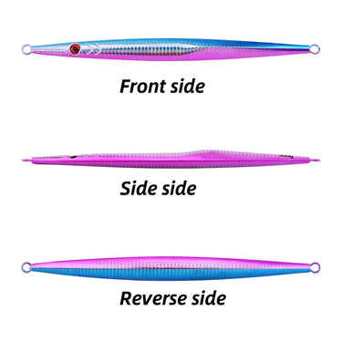 NEW Sea Fishing Lure Fast Sinking JIG 60g-300g Deep Sea Metal Jigging Spoon Artificial Bait Large Gram Weight Lure Tuna