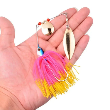 Spinner Bait 15.7G Metal Lure Hard Fishing Lure Spinner Lure Spinnerbait Pike Swivel Fish Tackle Wobbler Fishing