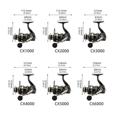Saltwater Spinning Reel,Ultra Lightweight Powerful Fishing Reel,22 LBS Max Drag, 5.2:1 High Speed Ultra Smooth for Fishing Reels