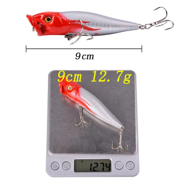 Big Popper Fishing Lure Artificial Fishing Bait Crankbait Wobbler High Carbon Steel Hook Fishing Lures