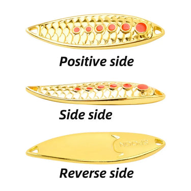 Metal Spinner Spoon 3g-20g Trout Fishing Lure Hard Bait Sequins Noise Paillette Artificial Bait Small Hard Sequins Spinner
