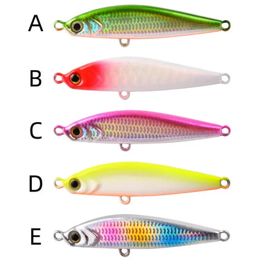 5cm 10g Metal Jig VIB Fishing Lure Sinking Lures Sea Jigs Spoon Winter Fishing Good For Fishing Jigging Lure Hard Ice Bait