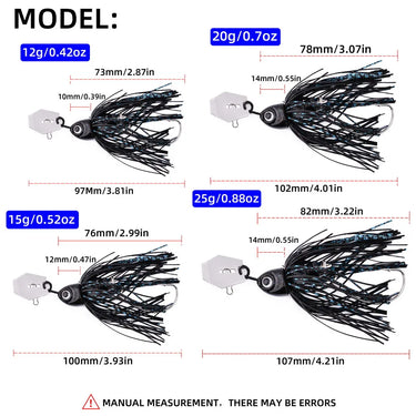 Swim Jigs Fishing Lure Silicone Bait Skirts Casting Jig Sharp Hook Spinners Spinnerbait Metal Trout Spoon Bass Pike