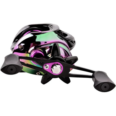 New Baitcasting Reel High Speed 7.2:1 Gear Ratio Fresh Saltwater Magnetic Brake System Ultralight Fishing