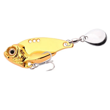 Spinner Bait 7g 10g 15g 20g Metal Vib Fishing Lure Trolling Rotating Spoon Wobbler Sinking Hard Bait With Sequin Pesca