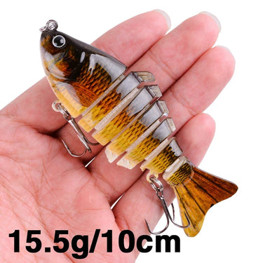 Wobblers Fishing Lures Artificial Multi Jointed Sections Artificial Hard Bait Trolling Pike Carp Fishing Tools