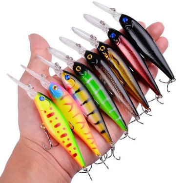 Minnow Fishing Lure 11cm 10g Floating Hard Wobbler Bait Crankbait Carp Striped Bass Pesca Fishing Tackle SwimBait